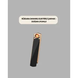 Kamp ve Dış Mekanlara Uygun Elektronik Çakmak – Güçlü Batarya, Çevre Dostu