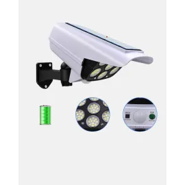 Güneş Enerjili Güvenlik Işığı Dış Mekan 5 Eksen Ayarlı Ve Pir Hareket Sensörlü