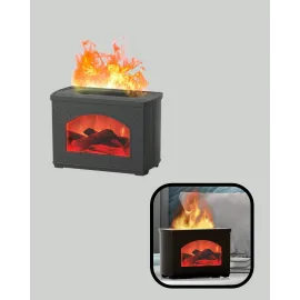 Aromaterapi Uyumlu Ultrasonik Oda Nemlendirici Ayarlanabilir Sis Çıkışlı