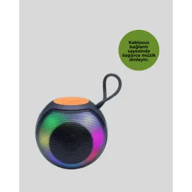 360° Stereo Surround Sesli Taşınabilir Hoparlör