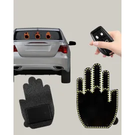 A Kalite Uzaktan Kumandalı LED Park Uyarı Işığı El Figürlü Model