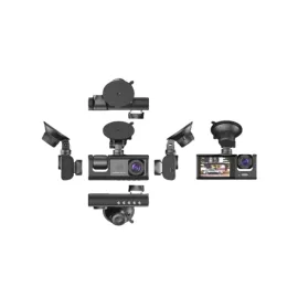 1. 3 Kameralı Full Hd Araç Kamerası – Ön, İç Ve Arka Görüş Ile %100 Kapsama