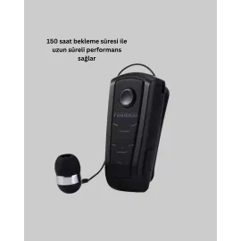 Ergonomik Bluetooth Kulaklık – 8 Saat Konuşma, Gürültü Azaltıcı Mikrofon