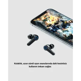 Bluetooth Kulaklık – Powerbank Özellikli, Oyun Modlu, Uzun Ömürlü ve Şarj Kutulu