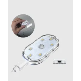 Manyetik Araba İçi Ambiyans Led Işık Seti – Kolay Montajlı Ve Kablolara Gerek Yok