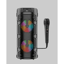 Taşınabilir Bluetooth Hoparlör Çift Sürücü Güçlü Bas HD Ses Çoklu Bağlantı