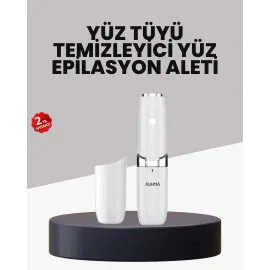 Led Işıklı Yüz Epilasyon Aleti Hassas Ve Ağrısız Tüy Alma