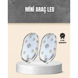 Taşınabilir Manyetik Mini LED Lamba 7 Renk Seçenekli