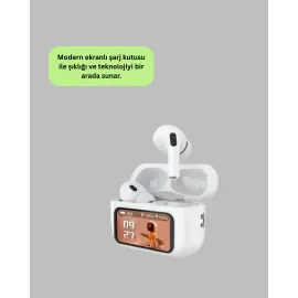 Otomatik Bağlantılı Bluetooth Kulaklık ANC Özellikli Su ve Ter Dayanıklı