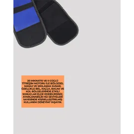 Bel, Kalça, Bacak Ve Karın Bölgesi İçin 5 Motorlu Titreşimli Masaj Cihazı