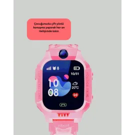 S10 Çocuk Akıllı Saati Konum Geçmişi ve Alarm Fonksiyonlu