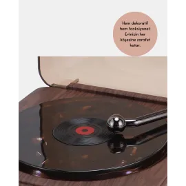 Saatli Gece Işıklı Hoparlör – Modern Ve Vintage Tasarım