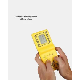 Klasik Gameboy Tetris Oyunu – Taşınabilir Pil ile Çalışan Retro El Konsolu