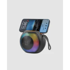 Bluetooth 5.0 Hoparlör – RGB Işıklı, Güçlü Bas ve 360° Surround Ses