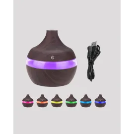 7 Renk Led Işıklı Ultrasonik Aroma Difüzör 300 Ml