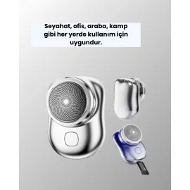 Komple Vücut İçin Taşınabilir Elektrikli Tıraş Cihazı
