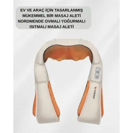 Ovmalı Isıtmalı Elektrikli Masaj Aleti – Boyun, Sırt, Bel, Omuz ve Bacak İçin Profesyonel Masaj Aleti