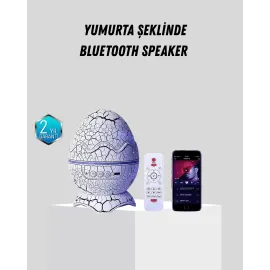 Dinozor Yumurta Gece Lambası Projektör – 14 Renk Seçeneği