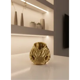 Dekoratif Gold Hoodie Kalemlik 10x10 cm