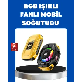 Manyetik Montajlı Dijital Ekranlı Telefon Soğutucu