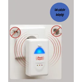 Elektrikli Böcek ve Fare Kovucu Prizden Çalışan