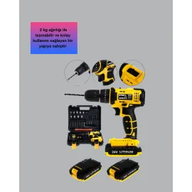 12V Akülü Matkap –Ergonomik ve Yüksek Performanslı