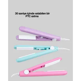 30 Saniyede Isınan PTC Teknolojili Saç Şekillendirici – Sabit Isı Kontrollü, Hızlı Performans