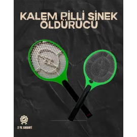 Hafif Ve Ergonomik Elektronik Böcek Öldürücü – Güvenlik Koruması Ile Pil Kontrollü