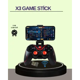 Çift Analog Joystick ve 14 Tuşlu Bluetooth Oyun Kumandası