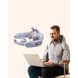 Çok Fonksiyonlu Kablosuz Masaj Aleti | 2 Modlu Isıtmalı