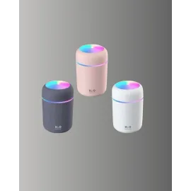 Usb Girişli Taşınabilir Mini Nemlendirici 300Ml Su Hazneli
