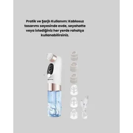 Titreşimli Elektrikli Gözenek Açıcı – Siyah Nokta Ve Yağ Arındırıcı