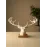 Dekoratif Geyik Başı Heykel 25 Cm Modern Minimal Tasarım