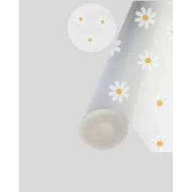 10 Metre Papatya Desenli Kaymaz Dolap ve Çekmece İçi Mat