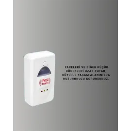 Bakım Gerektirmeyen Ultrasonik Haşere Kovucu – Uzun Ömürlü Kullanım