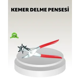 6 Başlıklı Kemer Delme Pense Paslanmaz Çelik Çok Amaçlı