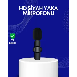 Lightning Girişli 2’li Kablosuz Yaka Mikrofonu Çift Kişilik Kayıt