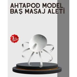 Kafa Derisi Masaj Aleti Usb-C Şarjlı Rahatlatıcı Ve Canlandırıcı Masaj