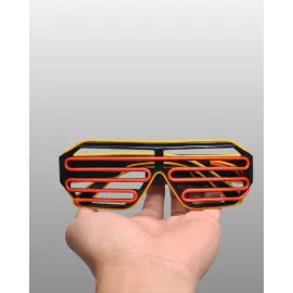 Neon Gözlük Turuncu