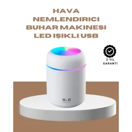 Usb Girişli Taşınabilir Mini Nemlendirici 300Ml Su Hazneli