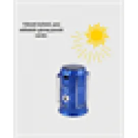 Güneş Enerjili Kızaklı Şarjlı Büyük Boy Kamp Feneri – USB Çıkışlı, Katlanabilir, Çok Fonksiyonlu