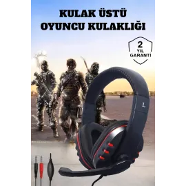 Mikrofonlu, Gürültü Engelleyici ve Dayanıklı Kulaklık: Oyun Performansınızı Zirveye Taşıyın