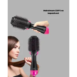 1200W Fön Tarağı – 3 Isı Ayarı, Negatif İyonlu, Hızlı Ve Pürüzsüz Sonuç