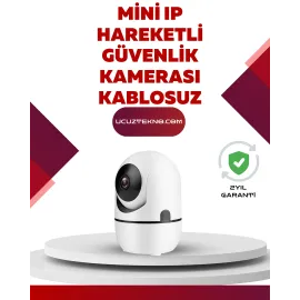 Full Hd 1080P Kablosuz Güvenlik Kamerası – Hareket Takip, Gece Görüşü Ve İki Yönlü Ses Özellikli