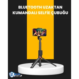 Canlı Yayın Ve Fotoğraf İçin Tripodlu Telefon Tutucu