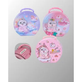 Mini Çocuk Para Kasası Güvenli Kilitli Birikim Kutusu