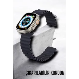 Bluetooth Bağlantılı Nabız, Kan Basıncı, Oksijen Ölçer Akıllı Saat