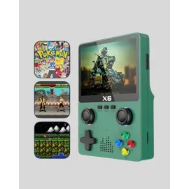 3.5 İnç IPS Ekranlı Taşınabilir Oyun Konsolu Ergonomik Çift Tetikli