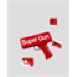 Dolar Boyutunda Kâğıt Atışı Yapan Pil ile Çalışan Oyuncak Tabanca