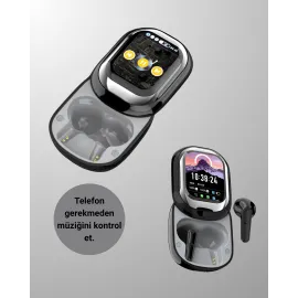 Şık, Akıllı Ve Güçlü: Led Ekranlı Kablosuz Kulaklık Seti